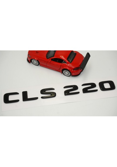 CLS 220 Bagaj Parlak Siyah ABS 3M 3D Yazı Logo