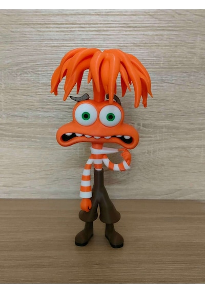 Ters Yüz Kaygı Anksiyete Anxiety Inside Out Karakter Figür
