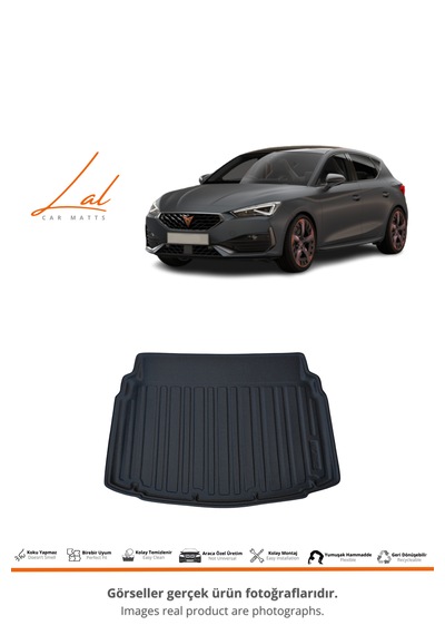 Cupra Leon Alt Kademe 3d Bagaj Havuzu 2023 Ve Sonrası Uyumlu