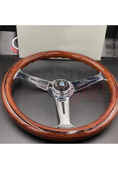 Fiat Doblo Sabit Direksiyon Göbeği-nardi Ahşap Spor Direksiyon Karma