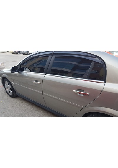 Opel vectra C Krom Cam Çıtası 4 Parça 2004 Üzeri Paslanmaz Çelik