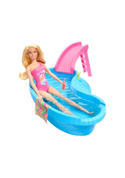 Barbie Bebek Ve Havuz Oyun Seti