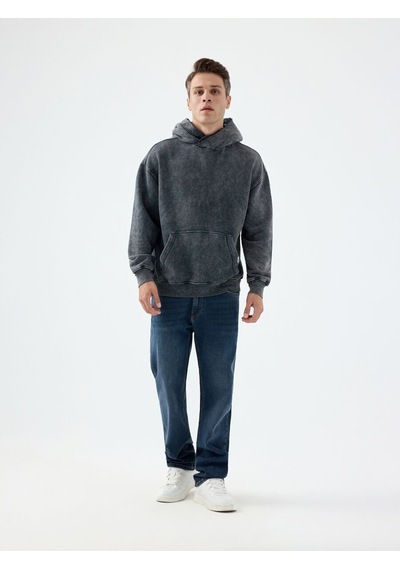 LOFT Oversize Erkek Sweatshirt Lf2040838 Q1.v1 Antrasit