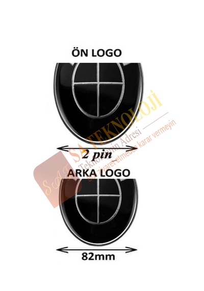 Bmw F10 Kasa Ön Kaput Ve Bagaj Logosu Fullsiyah F10,f07,f11,f18