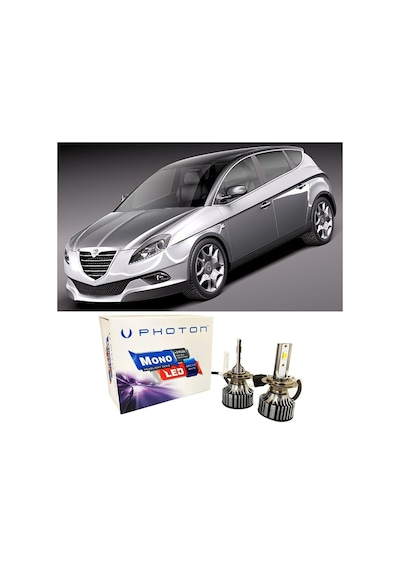 Lancia Delta Kısa Far Ampulü H7 Mono Yeni Seri Beyaz 2008-2014