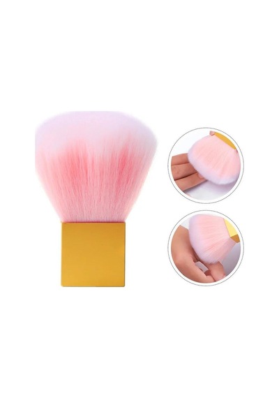 Toz Fırçası Pembe Yumuşak Lüks Seri