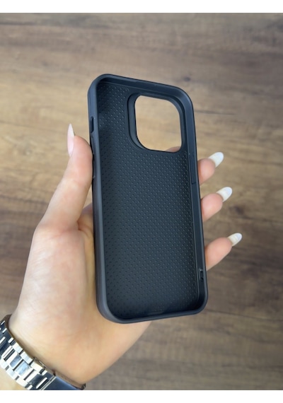 Apple Uyumlu iPhone 15 Pro Silikon Kılıf Xfab Siyah