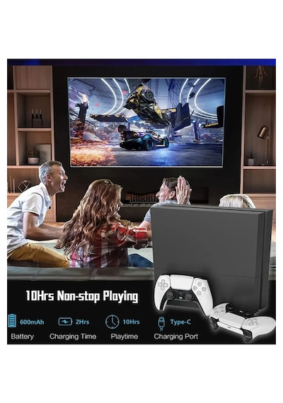 P4 Plus Bluetooth Titreşimli Ps4/ps5 Uyumlu Pc Telefon Kablosuz S P4 Plus Bluetooth Titreşimli Ps4/ps5 Uyumlu Pc Telefon Kablosuz S