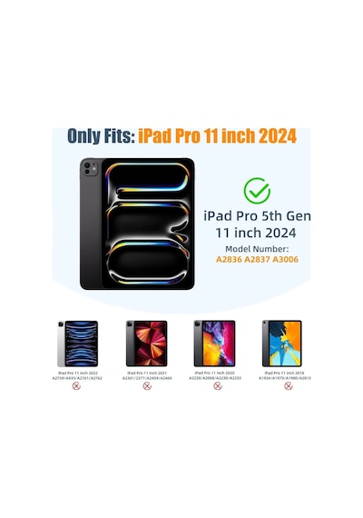 İpad Pro 11 M4 M5 2024 2025 11 Inç İçin Uyumlu El Tutamaçlı Standlı Deri Tasarım Kılıf Arka Kapak İpad Pro 11 M4 M5 2024 2025 11 Inç İçin Uyumlu El Tutamaçlı Standlı Deri Tasarım Kılıf Arka Kapak