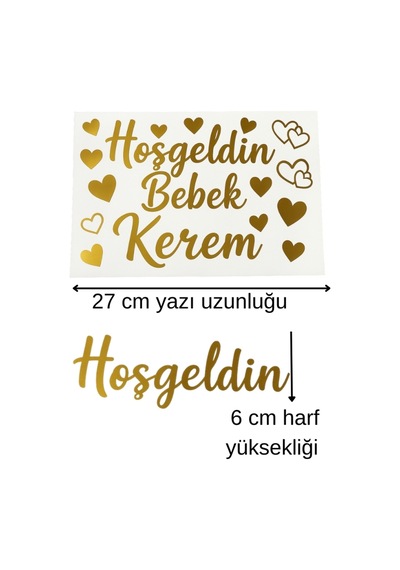 Kişiye Özel Yazı Sticker, Balon Üzeri Yazı, Balon Sticker Transfer Folyo, Balon Etiketi, Bobo Balon Çok Renkli