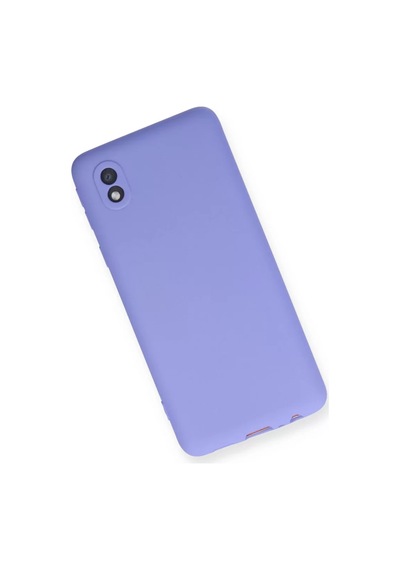 Newface Samsung Galaxy Uyumlu A01 Core Kılıf First Silikon - Lila