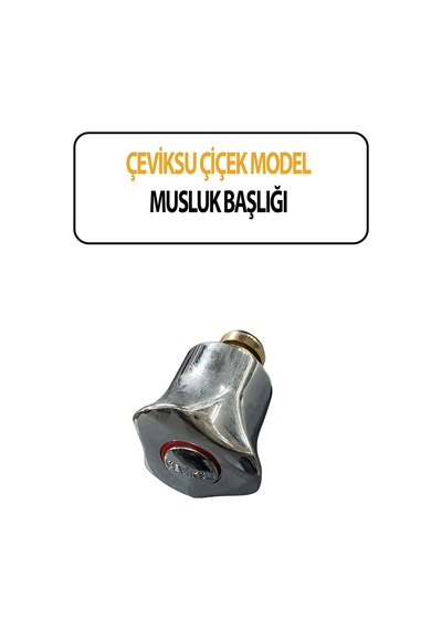 Çiçek Model Musluk Başlığı
