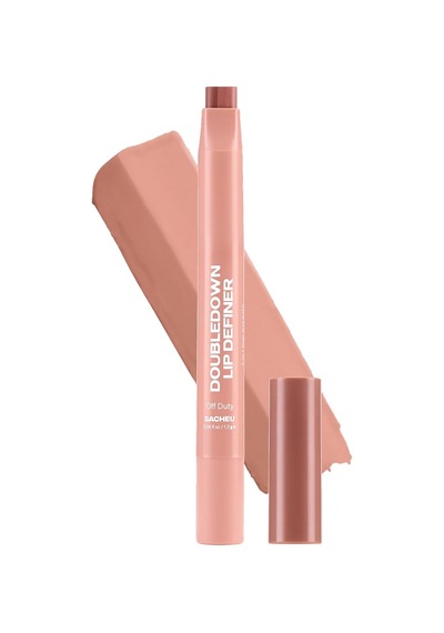 Sacheu Doubledown Lip Definer 2'si 1 Arada Dudak Kalemi Ve Balm 01 Off Duty 1.3gr