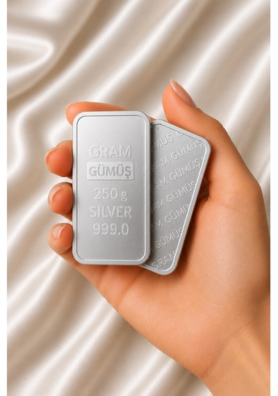 250 Gram Külçe Gümüş Yatırımlık Gümüş