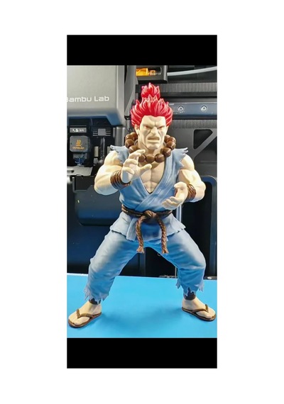 Street Fighter Akuma Figür 20 Cm