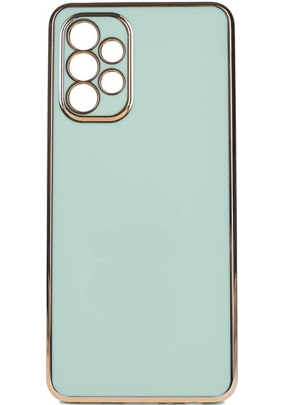 Teknomoda Samsung Uyumlu Galaxy A32 4g Kılıf Kenarları Gold Kamera Korumalı Renkli Pastel Silikon