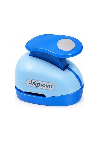 Bigpoint Şekilli Delgeç 5cm Yuvarlak X 4 Adet Diger