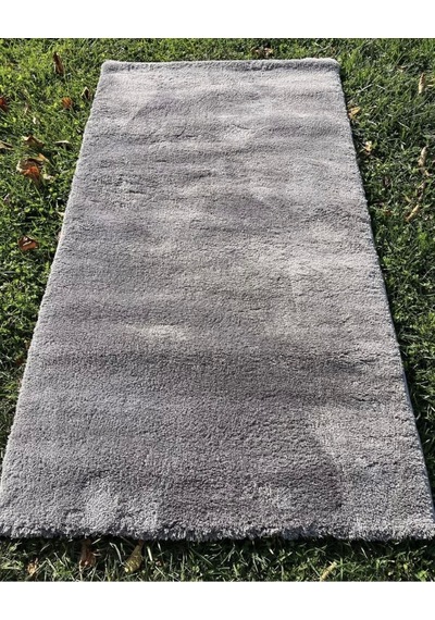 Hoom Rugs Shaggy 1006 Gri Modern Shaggy Halı Gri