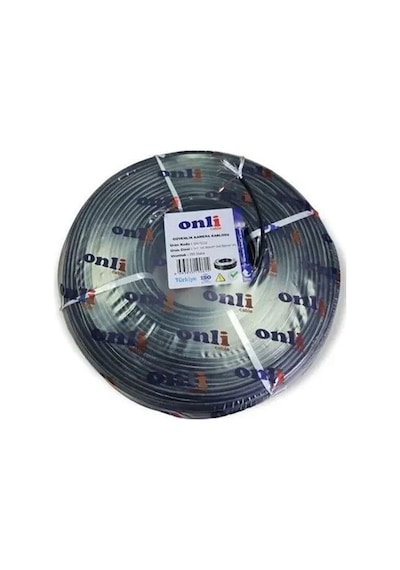 Onli 2x0,50 500m 2+1 Pe Outdoor Cctv Siyah Kablo-208381