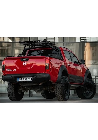 Nissan Navara 2014 Çift Depo Plastik Dodik Seti 4 Parça