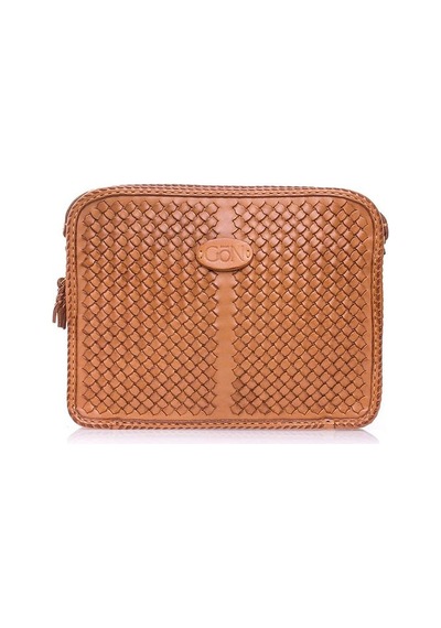 GÖN Gön Handmade Kadın Çapraz Askılı Çanta Camel