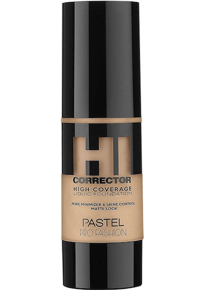 Pastel Corrector High Coverage Yoğun Kapatıcı Mat Likit Fondöten No: 406