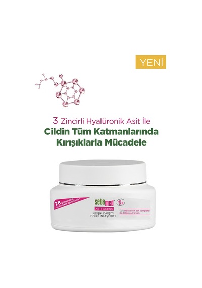 Sebamed Wrinkle Filler Kırışık Karşıtı Dolgunlaştırıcı Krem 50 ml