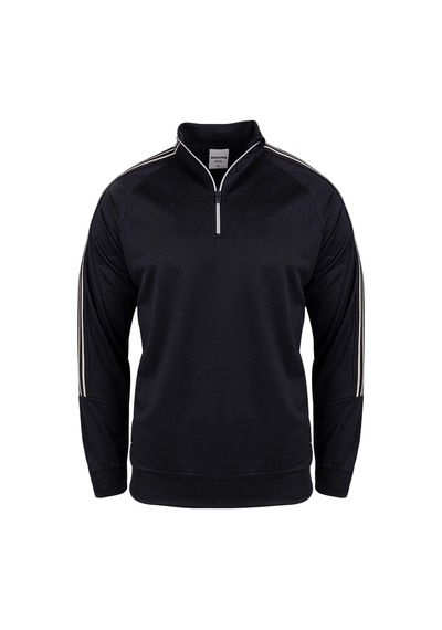 Maraton Comfort Erkek Dik Yaka Siyah- Sweatshirt Siyah-