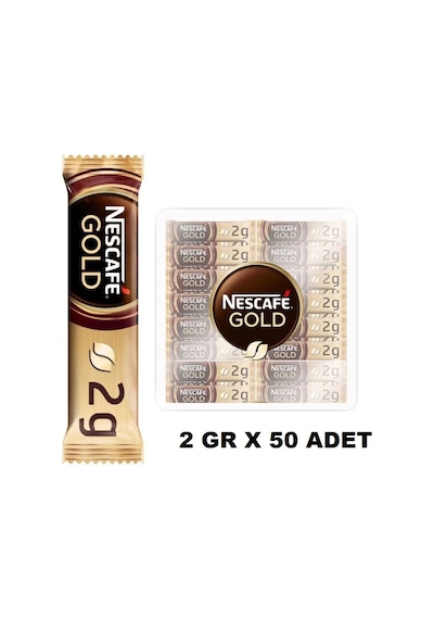 Nescafe Gold Kahve 2 Gr X 50 Adet Çözünebilir