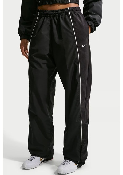Nike Sportswear Oversized Mid Rise Training Wide Leg Sweatpants Kadın Oversize Eşofman Altı Siyah
