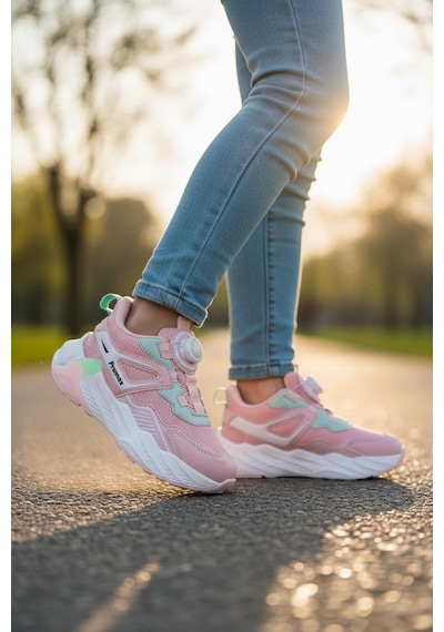 Promax 2099 Çocuk Rahat Sneaker Pudra