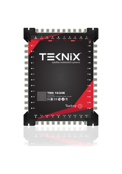 10X24 Kaskatlı Uydu Dağıtım Santrali Teknoline Multiswitch