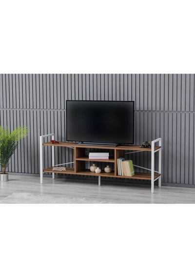 Sehpol Tv Sehpası 160x35x65 Cm Beyaz Richmood