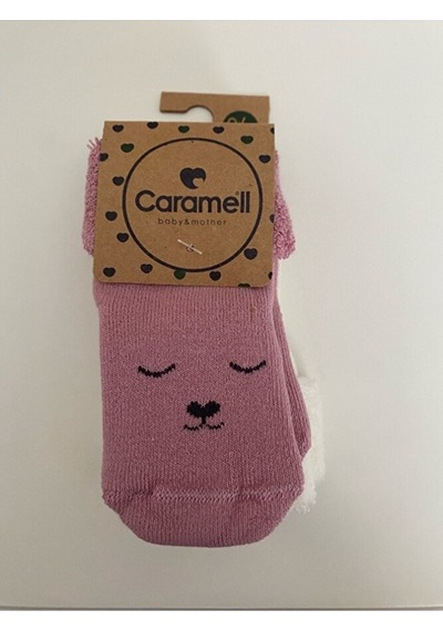 Caramell Kız Çocuk 2'li Havlu Çorap 001