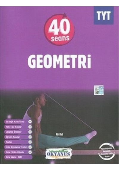 Okyanus Yayınları Tyt 40 Seans  Geometri