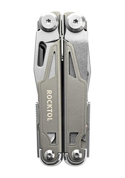 Rocktol Kamp 19 Fonksiyonlu Multitool Pense Kılıflı Gri