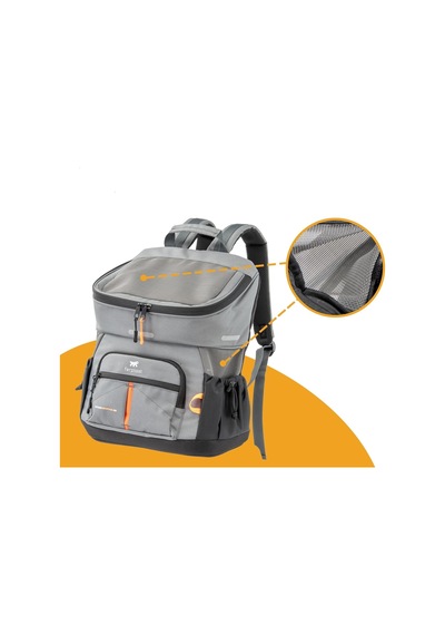 Ferplast Voyager 400 Sırt Taşıma Çantası - Gri Max.10kg 33cm