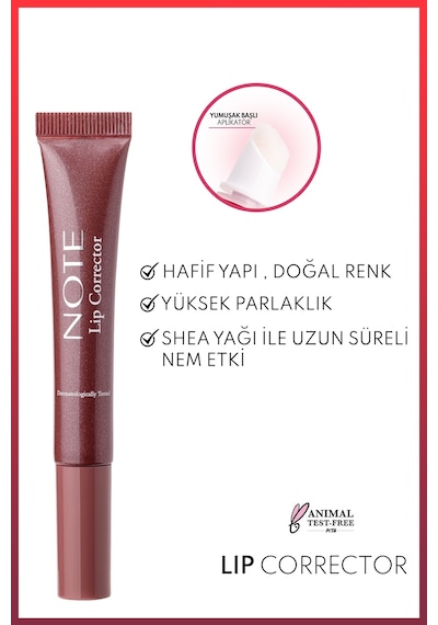 Lip Corrector 07 Mor Renklendirici Ve Nemlendirici Dudak Parlatıcısı