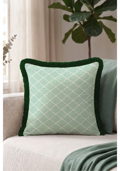Mint Geometrik Art Deco Desen Saçaklı Yastık Kılıfı-deniz Kabuğu Yeşil Siyah Püsküllü Kırlent Kılıfı Kadim Ufuk Ritüel Mint Geometrik Art Deco Desen Saçaklı Yastık Kılıfı-deniz Kabuğu Yeşil Siyah Püsküllü Kırlent Kılıfı Kadim Ufuk Ritüel