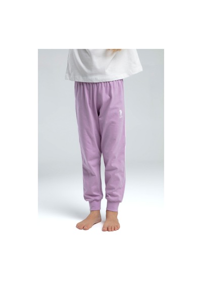 U.s. Polo Assn Kız Çocuk Krem Pijama Takımı KREM