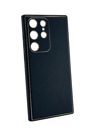 Nettech Samsung Galaxy S23 Ultra Uyumlu Coco Leather Seri Arka