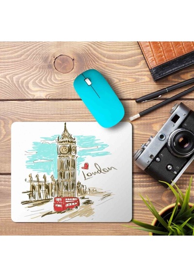 Big Ben Paris Clock Tower Mouse Pad Mousepad