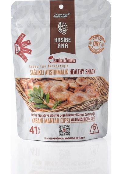 İda Kıymetlisi Kanlıca Mantarı Melki Mantarı Cipsi - 10g