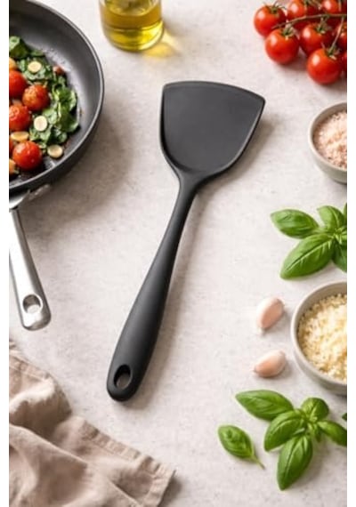 Silikon Yumurta Ve Krep Çevirme Aparatı Isıya Dayanıklı Yanmaz Yapışmaz İnce Esnek Tava Aparatı Bpa Free Çizmez Teflon Uyumlu Ergonomik Saplı Asorti Renk 0
