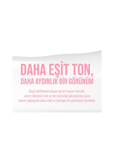 Skin Sensual Bright Skin Serum Body Lotion 200 Ml Aydınlatıcı Vücut Losyonu