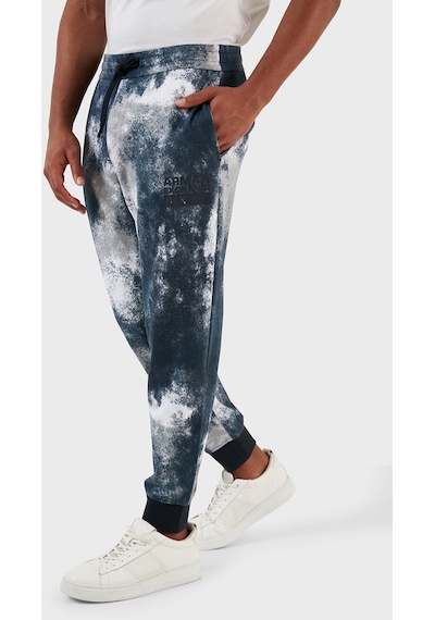 Armani Exchange Erkek Pantolon 6rzpjk Zjdgz 21ce Beyaz-mavi Beyaz - Mavi