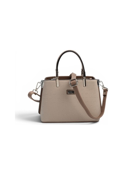 Silver Polo Sp987 Kadın El Çantası Fashion Bej-latte