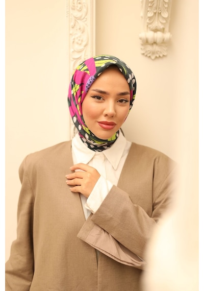 Silk Home Olinda Eşarp 48003-04 KOYU YEŞİL