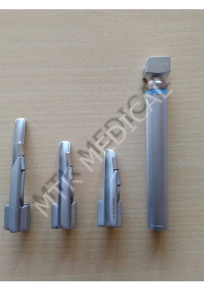 Pediatrik Larıngoskop 3'Lü Set (00. 0. 1 Miller Blade)