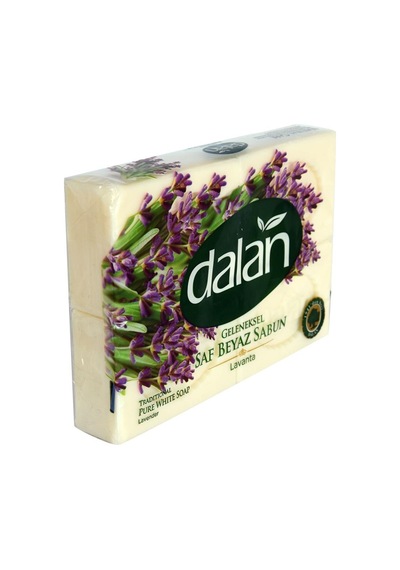 Dalan Geleneksel Saf Beyaz Lavantalı Katı Sabun 150 G 4^lü